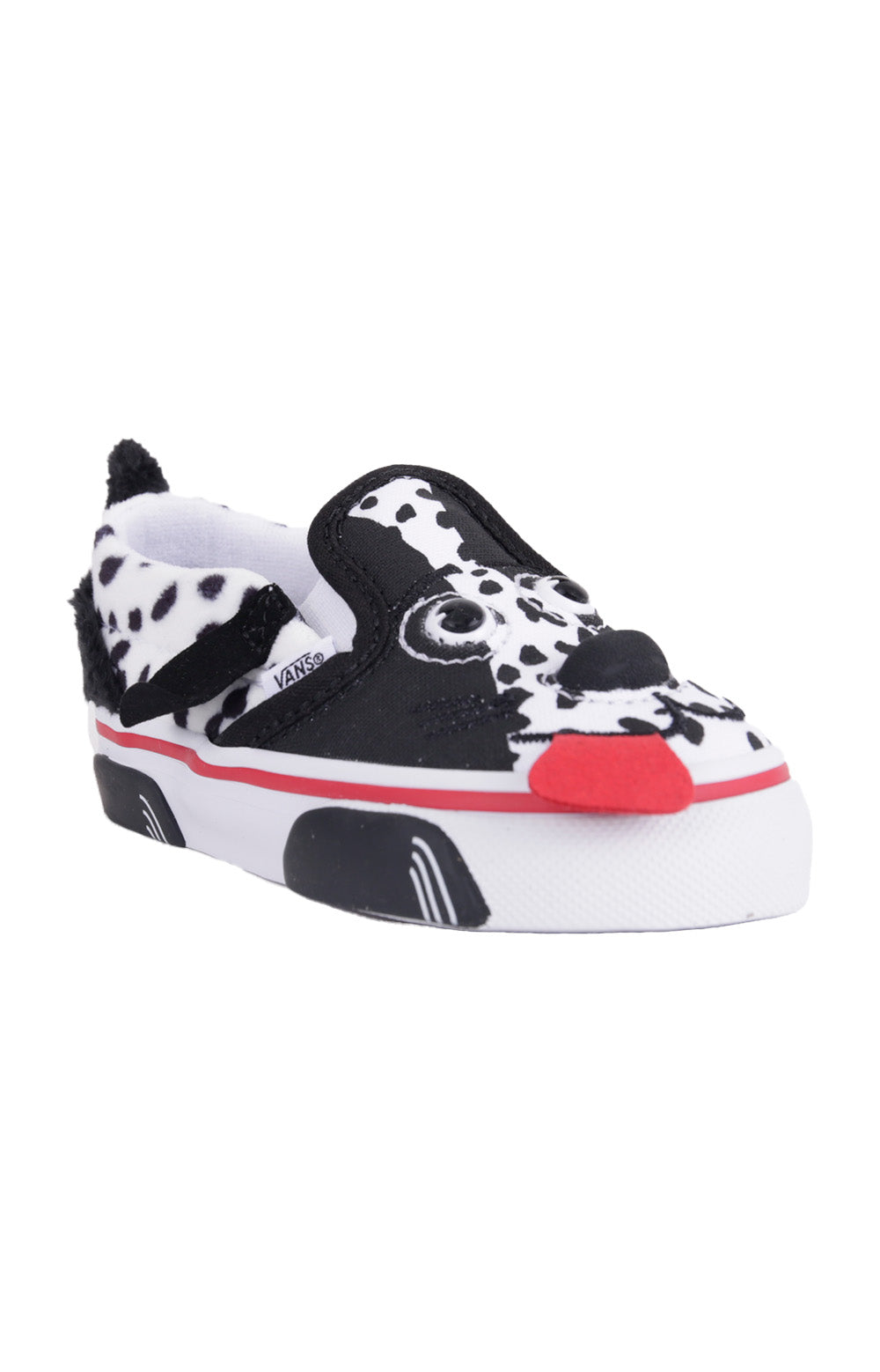 Vans Kids Dalmation Black Dog Slip-On V Shoes